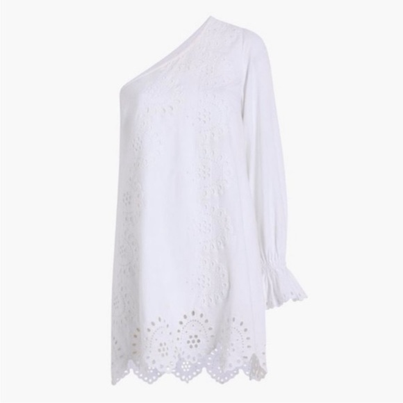 Tuckernuck Dresses & Skirts - NWT Hill House -Linen Mini Mila dress Small - White